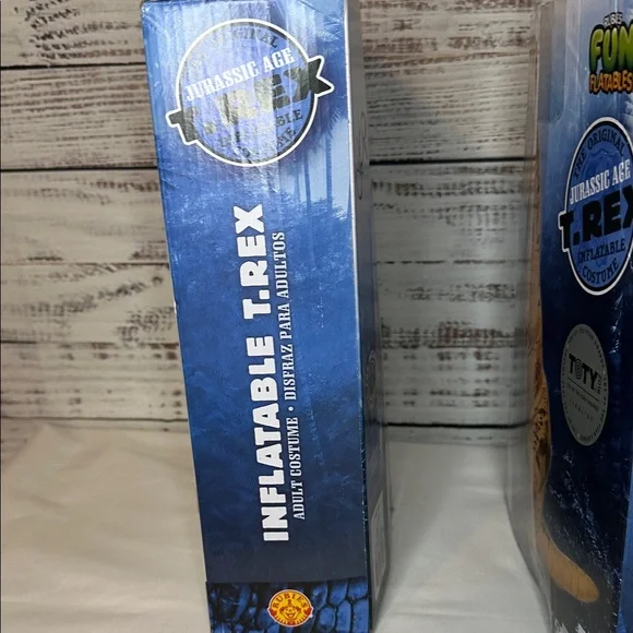 Inflatable T-Rex Costume - Tan - Picture 6 of 7
